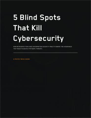 "Blind spots", cybersecurity