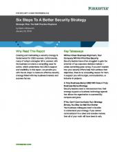 Six Steps To A Better Security Strategy